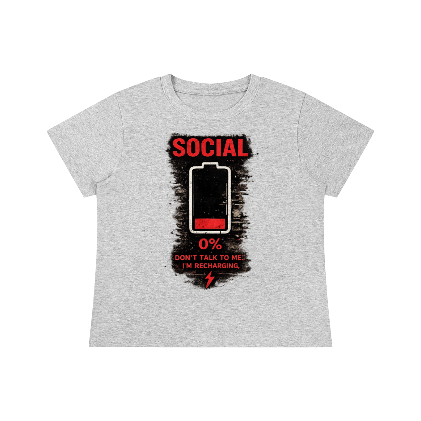 Social Battery Baby T-Shirt