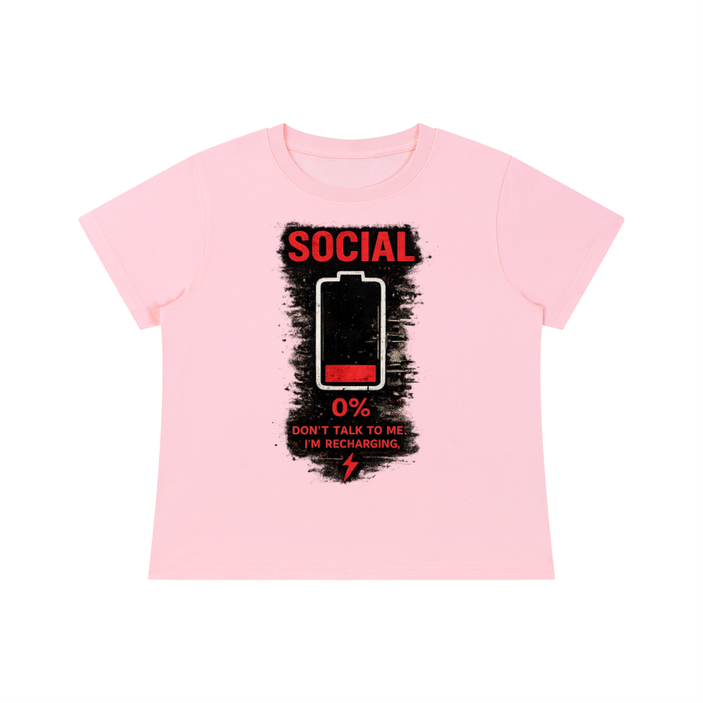 Social Battery Baby T-Shirt