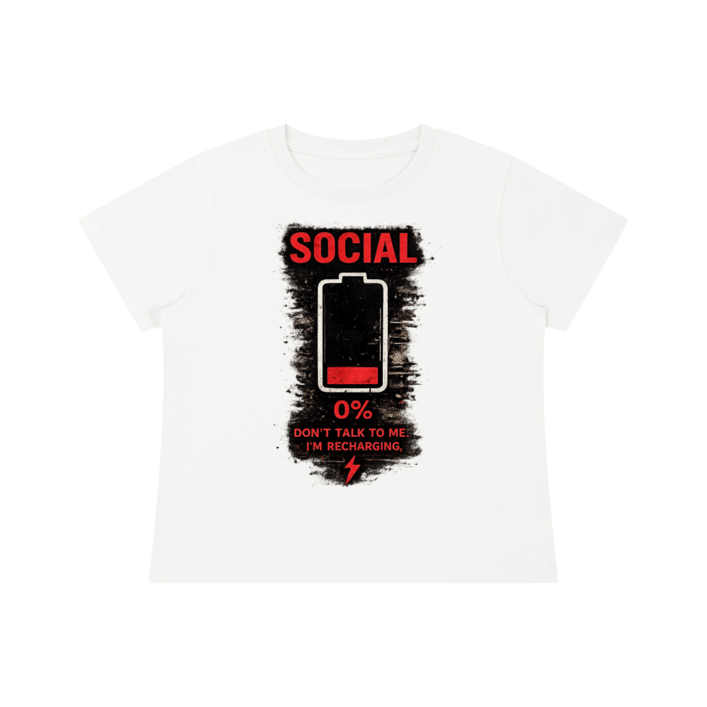 Social Battery Baby T-Shirt