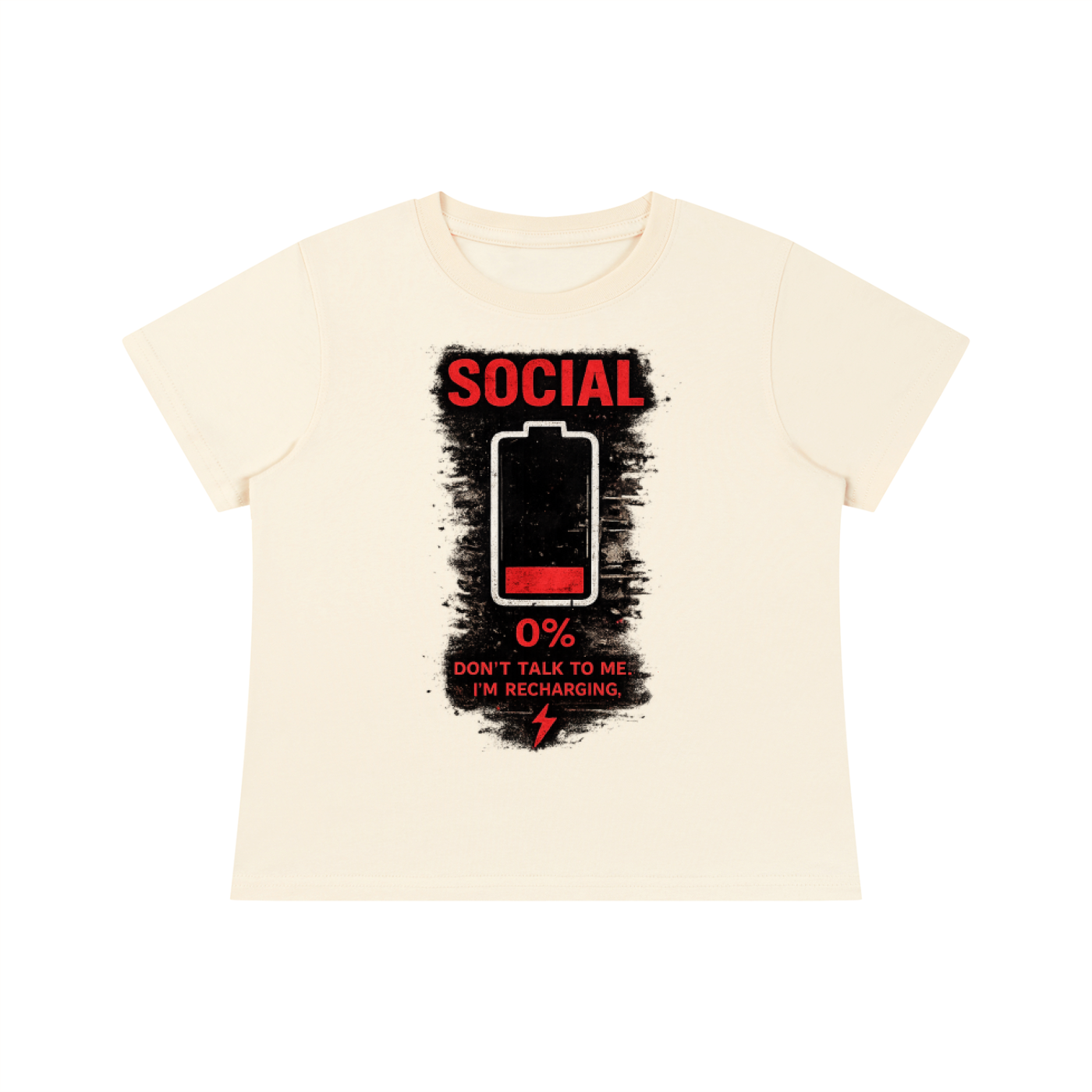 Social Battery Baby T-Shirt