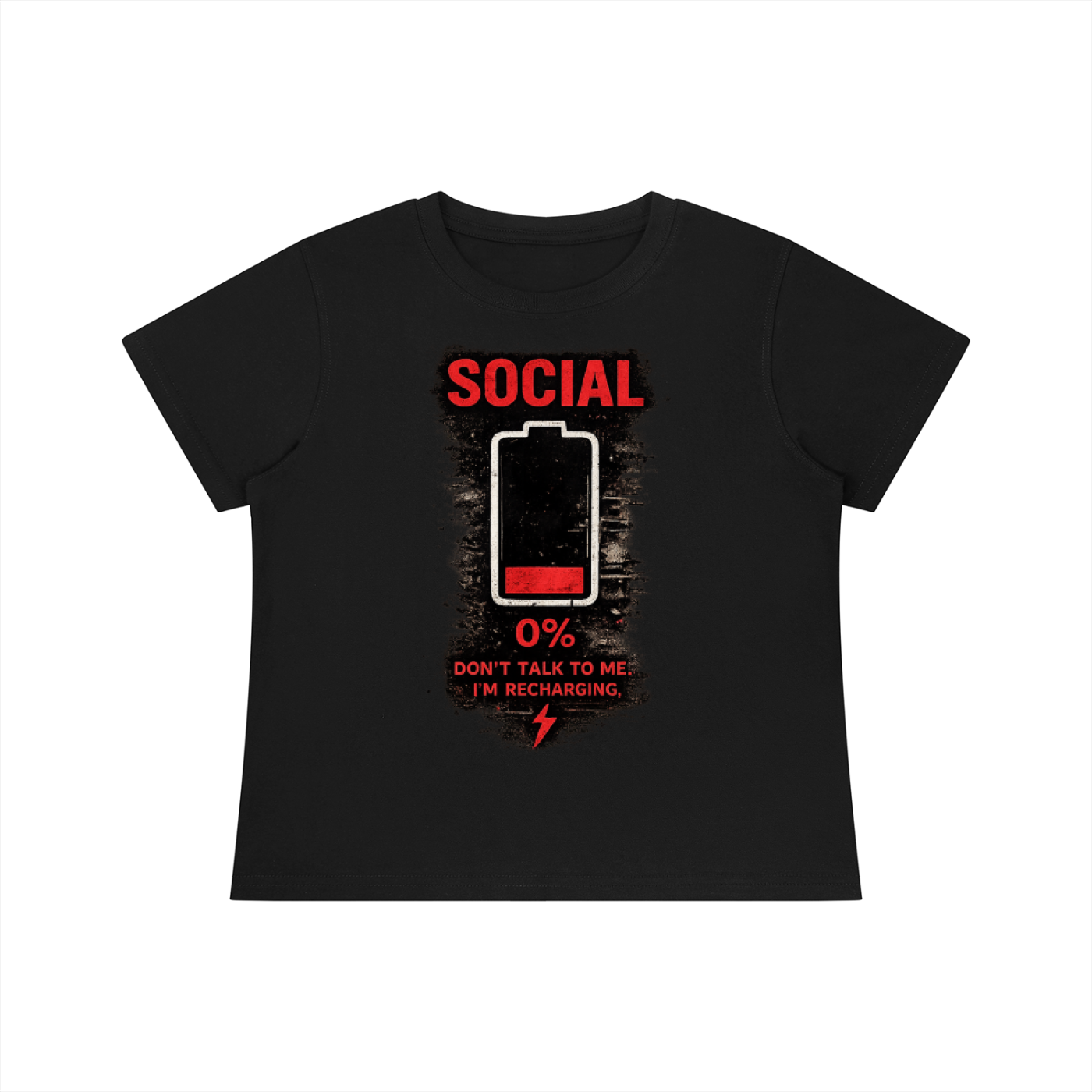 Social Battery Baby T-Shirt